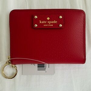 Kate Spade Dani Grove Street Red Carpet Wallet (New)